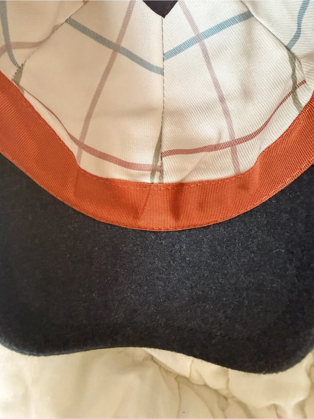 Loro Piana Dark Gray Wool Baseball Cap